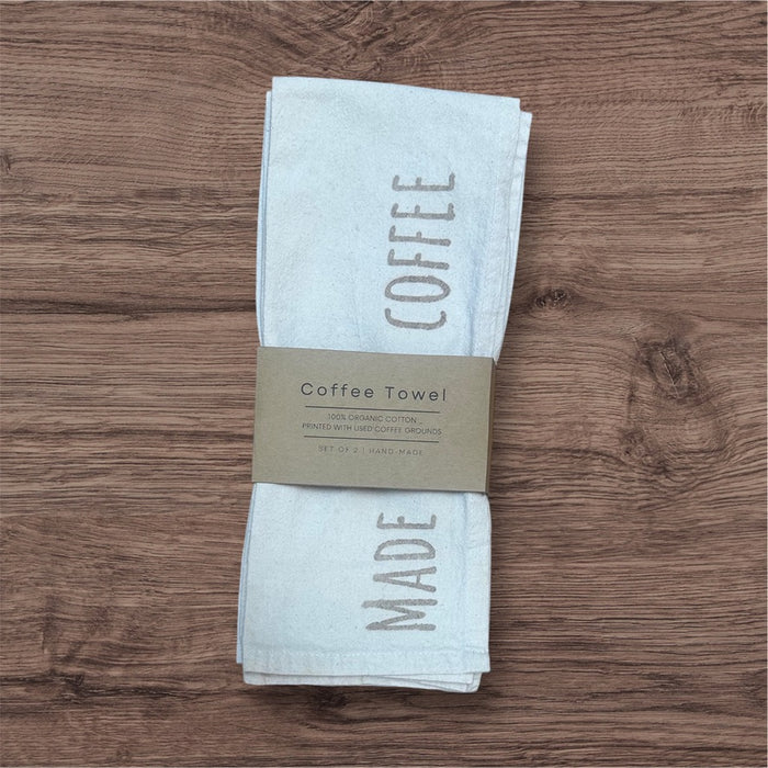 Made with Coffee Hand Towel
